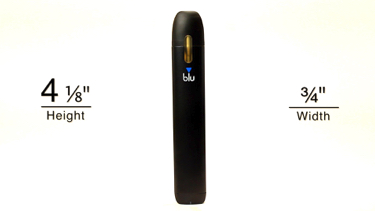 Myblu Starter Kit Battery Dimensions